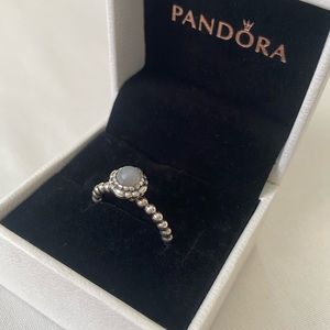 Retired Pandora Ring 6(52)